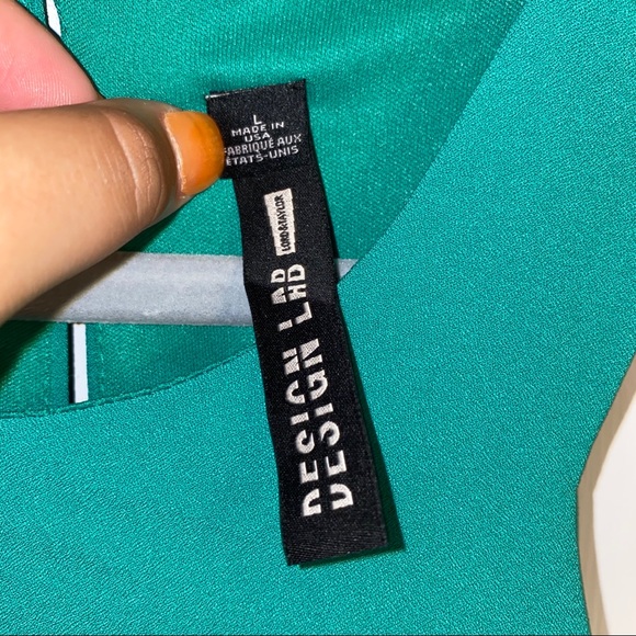 Green Ruffle Romper - Picture 3 of 3